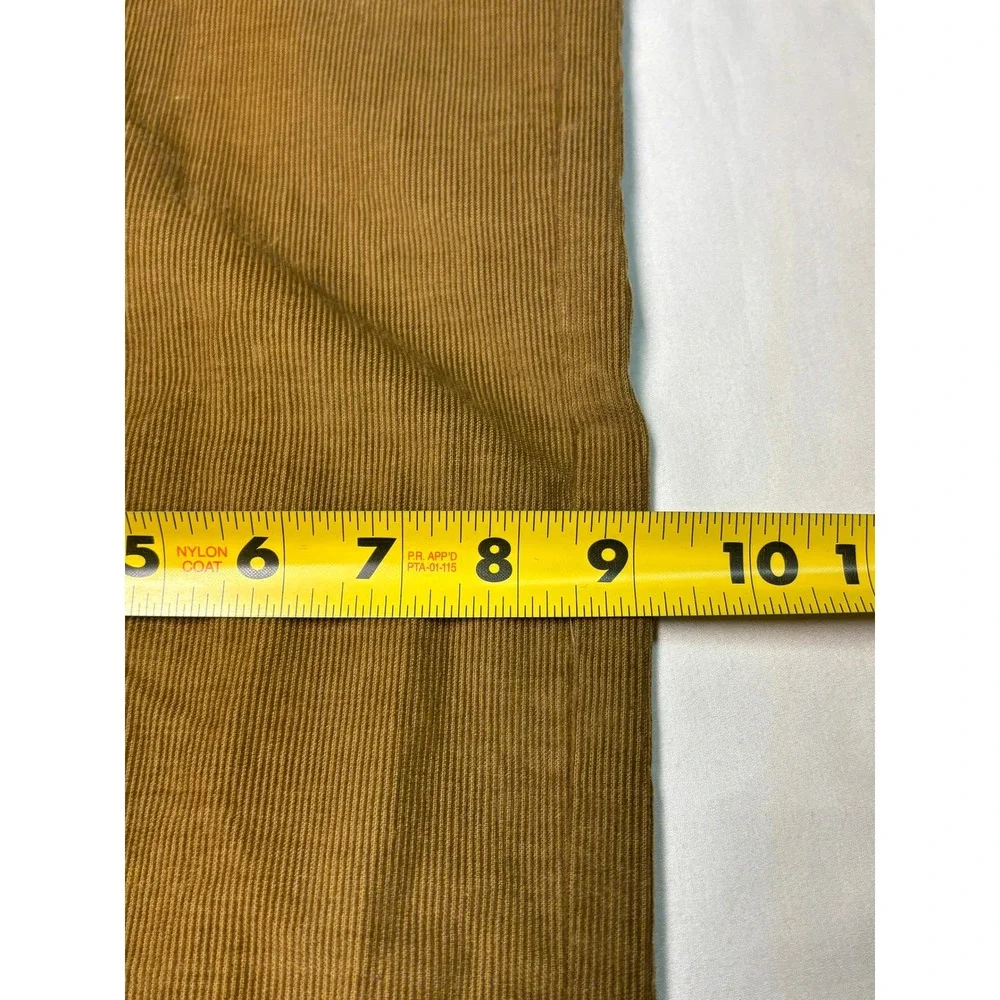 prAna Saxton PantS Corduroy  33x30 Brown Organic Cotton Straight Leg